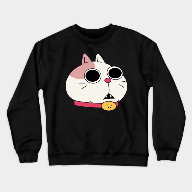 Amazed Cat ! Crewneck Sweatshirt by Little Cat